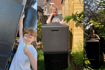 Previous winners (Left to right) Sophie & Ben Russell, Lynn Evans, Georgina Yates