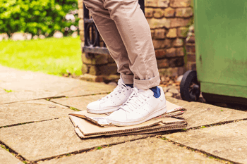 squashing, folding and stacking can all help fit a little more in the bin